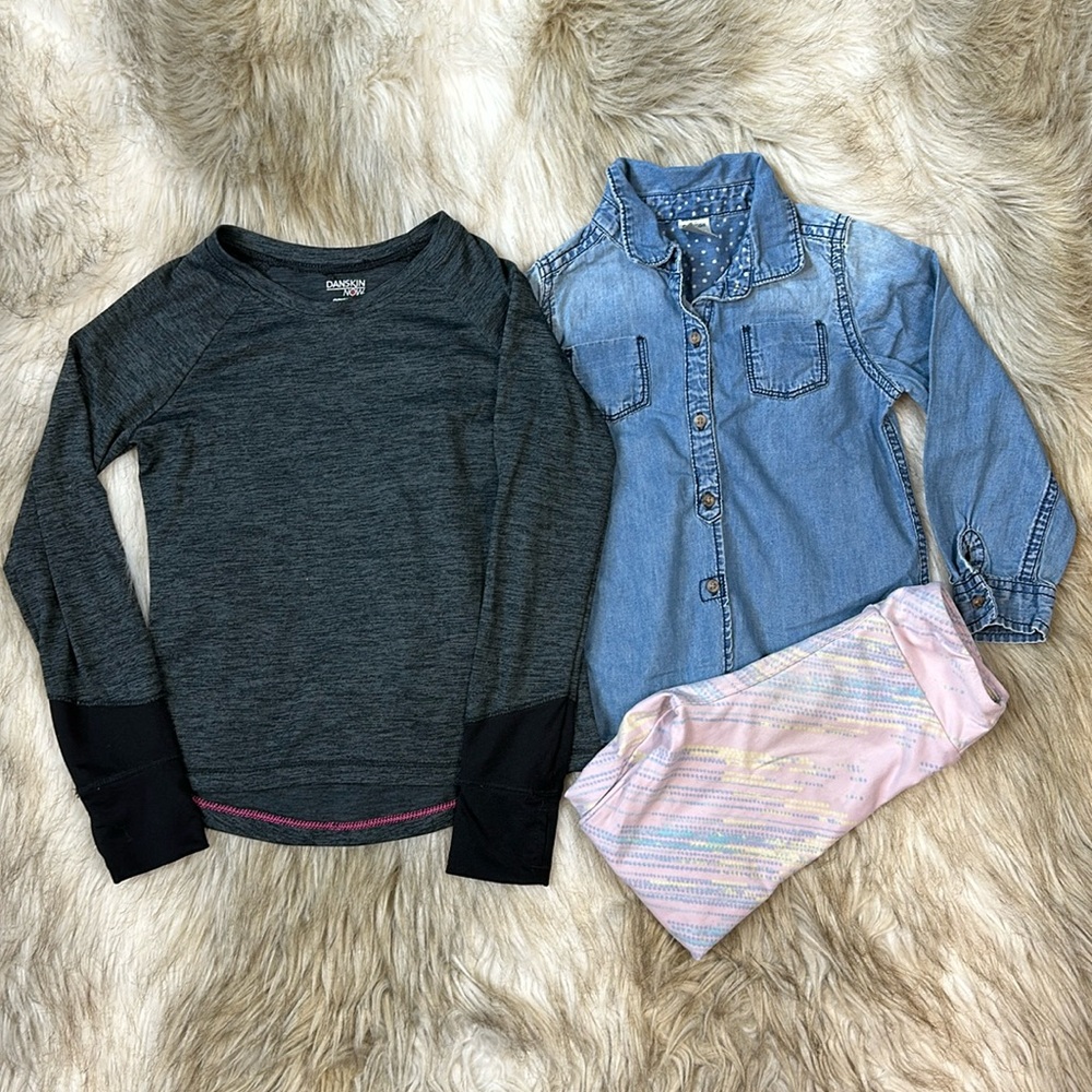 4T Girl Lot - Long Sleeve & Legging